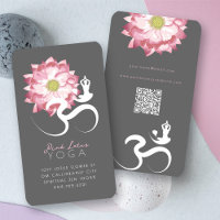 Professeur de yoga spirituel fleur de lotus rose s