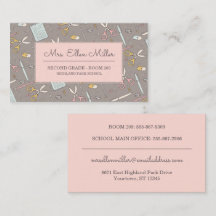 Professeur | Sketch féminin Pink/Taupe School