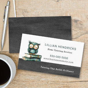 Carte De Visite Professeur Tuteur Éducation à Domicile École