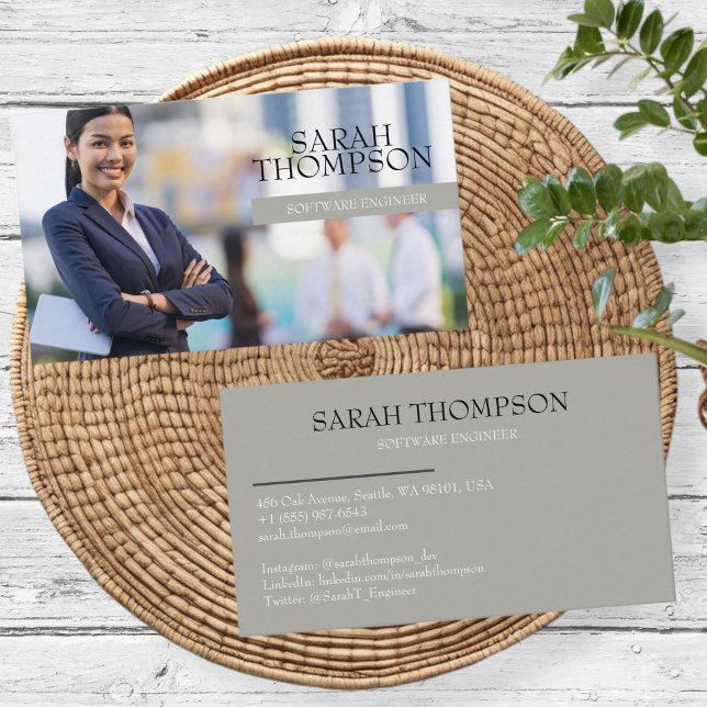 Carte De Visite Professional business cards, editable template  (Créateur téléchargé)