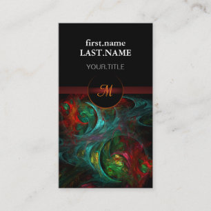 Carte De Visite Professional Modern Élégant Cool Genesis Nova