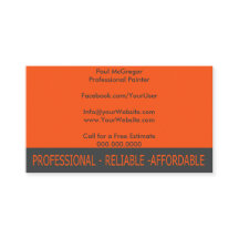 Professional Painter Business Card