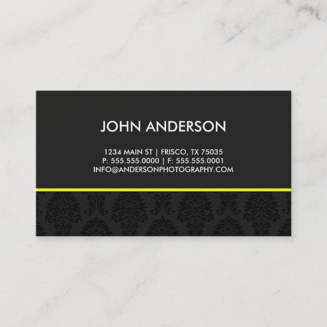 Carte de visite professionnel (Devant)