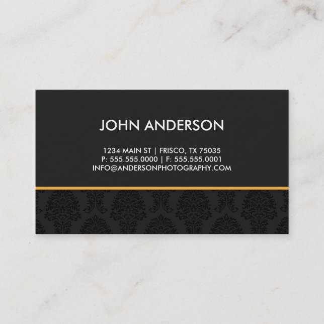 Carte de visite professionnel (Devant)