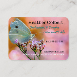 Carte De Visite Professionnel amical de flottement de travailleur