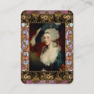 Carte De Visite Professionnel baroque de Majoyne Berlaine