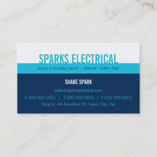 CARTE DE VISITE PROFESSIONNEL :: bold block2 6L