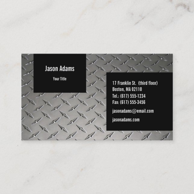 Carte De Visite Professionnel | Branché (Devant)