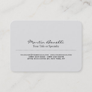 Carte de visite professionnel Chubby Roundcoin