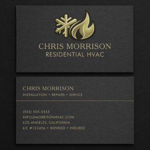 Carte De Visite Professionnel CVC résidentiel