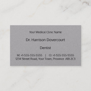 Carte de visite professionnel Dapper Médicale