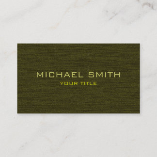 Carte de visite professionnel Dark Olive
