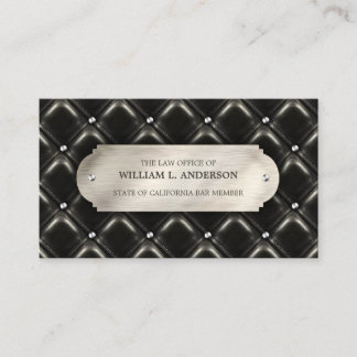 Carte De Visite Professionnel d'avocat de cabinet juridique de