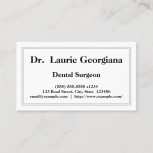 Carte de visite professionnel de