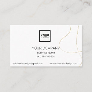 Carte de visite professionnel de code QR de concep