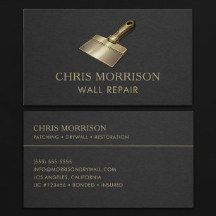 Carte De Visite Professionnel de la réparation de murs