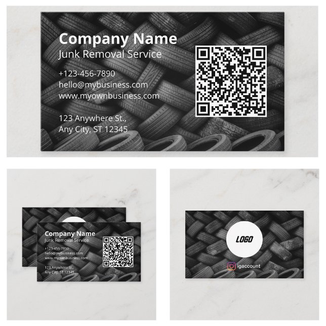 Carte De Visite Professionnel de l'enlèvement (Hauling Professional Business Card
)