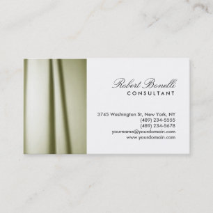 Carte de visite professionnel de script