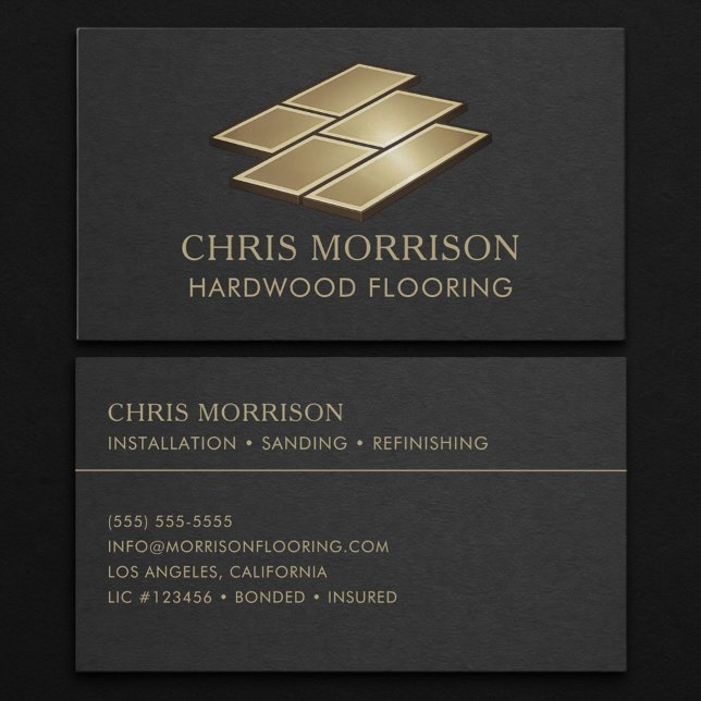 Carte De Visite Professionnel du parquet (Créateur téléchargé)