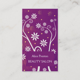 Carte De Visite Professionnel du SALON de BEAUTÉ  