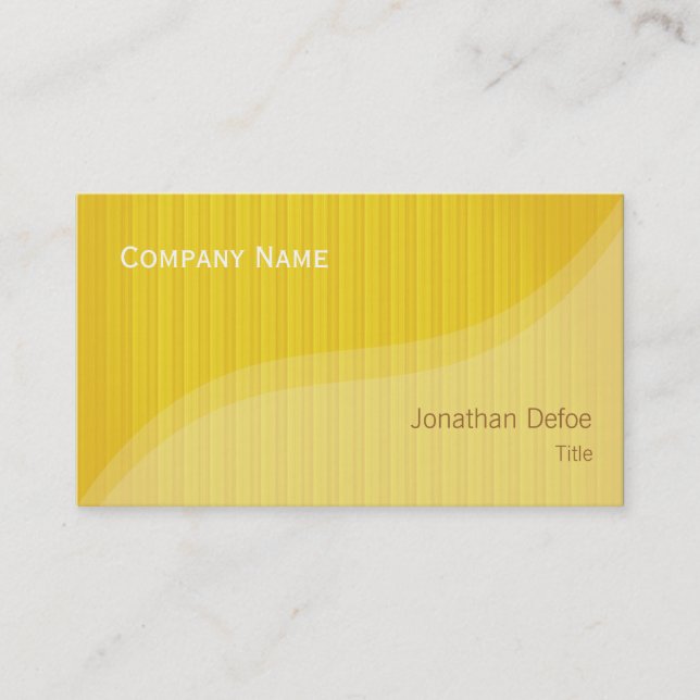 Carte de visite professionnel élégant (Devant)