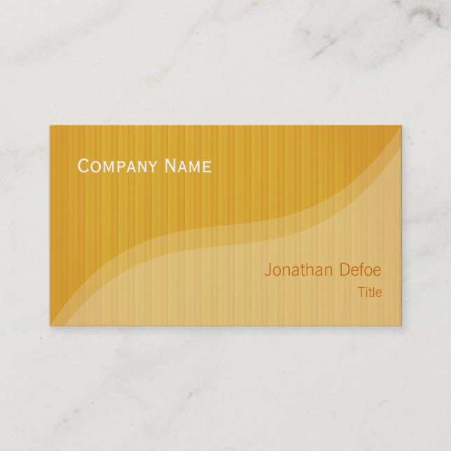 Carte de visite professionnel élégant (Devant)