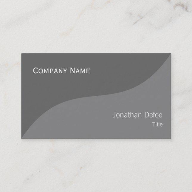 Carte de visite professionnel élégant (Devant)