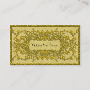 Carte De Visite Professionnel élégant d'automne d'Adlamchelle