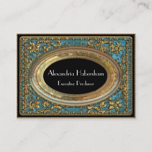 Carte De Visite Professionnel élégant de Mejadorn (Devant)