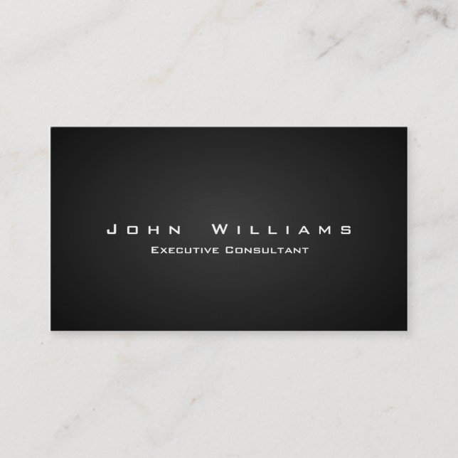 Carte De Visite Professionnel élégant freelans autonome (Devant)