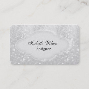 Carte De Visite Professionnel élégant luxe parties scintillant de 