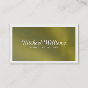 Carte De Visite Professionnel élégant miroirs doré