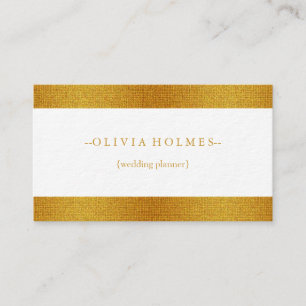 Carte De Visite Professionnel élégant moderne en métal de feuille