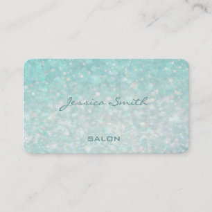 Carte De Visite Professionnel glamour moderne élégant bokeh