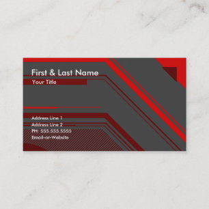 Carte De Visite professionnel high-tech :