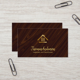 Carte De Visite Professionnel Homme à Tout Faire Réparation de Mai