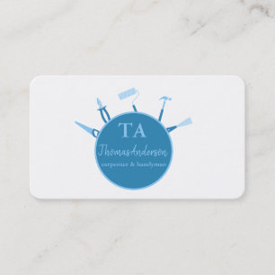 Carte De Visite Professionnel Homme à Tout Faire Réparation de Mai