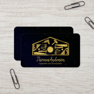 Carte De Visite Professionnel Homme à Tout Faire Réparation de Mai