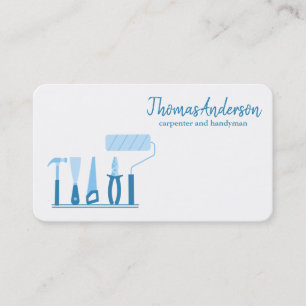 Carte De Visite Professionnel Homme à Tout Faire Réparation de Mai