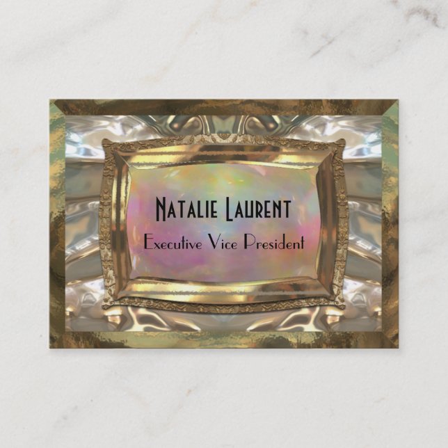 Carte De Visite Professionnel juste d'Ella de vanité 3,5" x 2,5" (Devant)