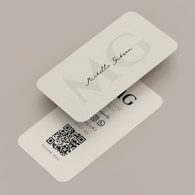 Carte De Visite Professionnel Minimal Simple Sand Moderne (Professional Minimal Simple Sand Modern Business Card
)