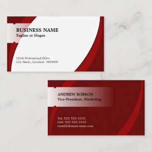 Carte De Visite Professionnel moderne
