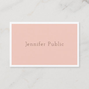 Carte De Visite Professionnel moderne élégant minimaliste populair