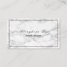 Carte de visite professionnel moderne minimaliste