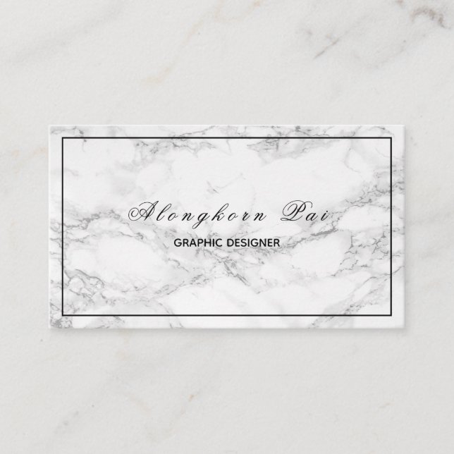 Carte de visite professionnel moderne minimaliste (Devant)