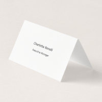 Professionnel moderne minimaliste Plain