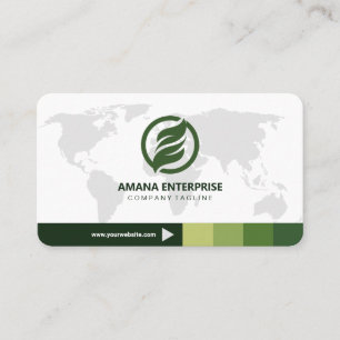 Carte De Visite Professionnel moderne QR Code personnalisé