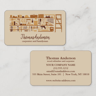 Carte De Visite Professionnel Moderne Réparation des maisons Handy