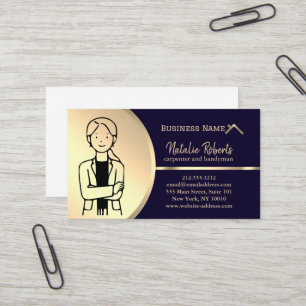 Carte De Visite Professionnel Moderne Réparation des maisons Handy