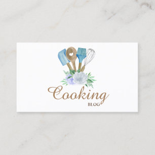 Carte De Visite Professionnel, Outils de pâtisserie, Fleur, Cuisin